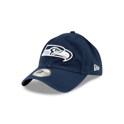 Seattle Seahawks Gorra | New Era NFL Casual Classic Adjustable Cap Mexico - Azules